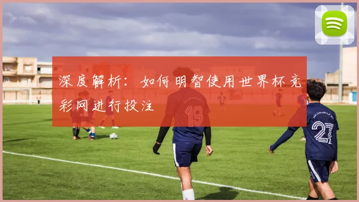 深度解析:如何明智使用世界杯竞彩网进行投注